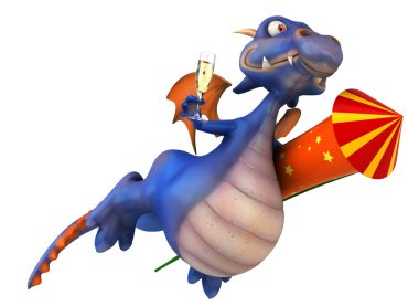 sárkány és a tűzijáték