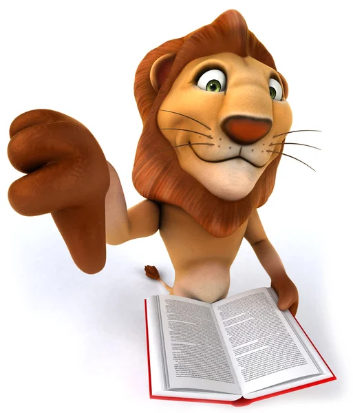 Smart Lion — Stock Photo, Image