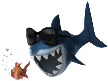 köpekbalığı ve Japon balığı