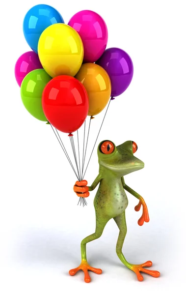 Fun frog — Stock Photo, Image