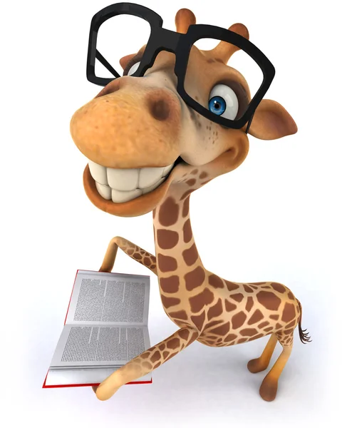 Fun giraffe — Stock Photo, Image