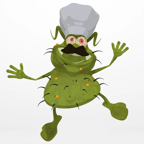 Germ chef-kok — Stockfoto