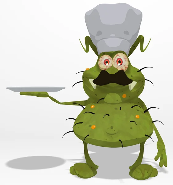 Germ chef — Stock Photo, Image