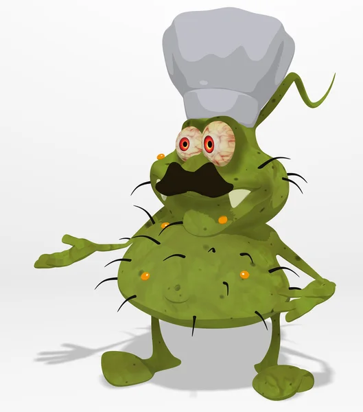 Germ chef — Stock Photo, Image