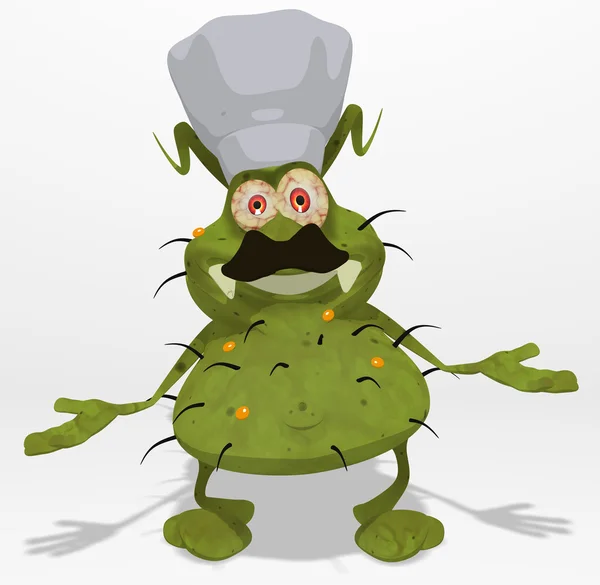 Germ chef — Stock Photo, Image