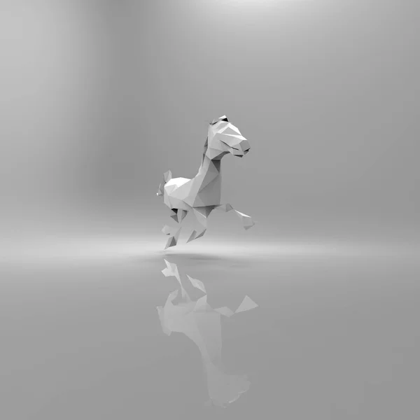 White Horse — Stock Photo, Image