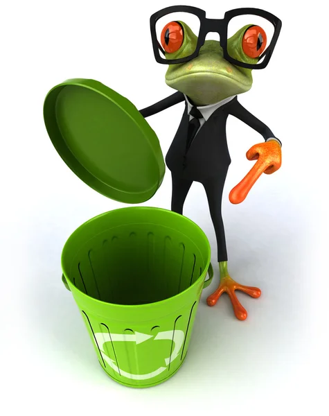 Business frog — Stock Photo, Image