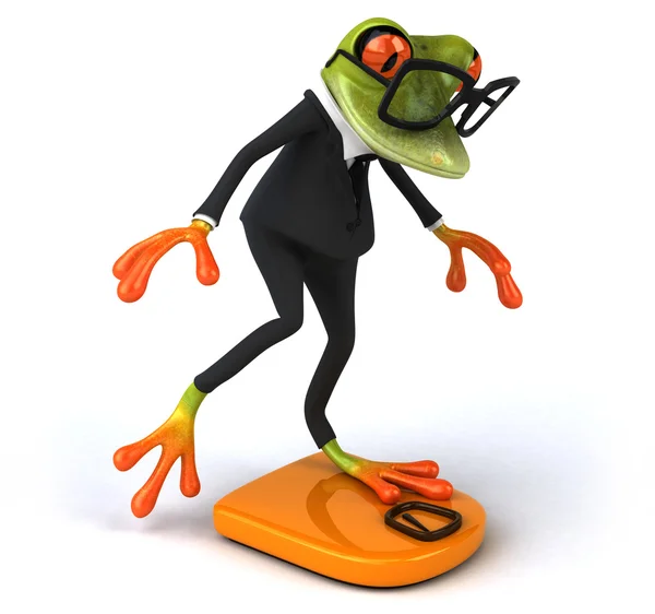 Business frog — Stock Photo, Image