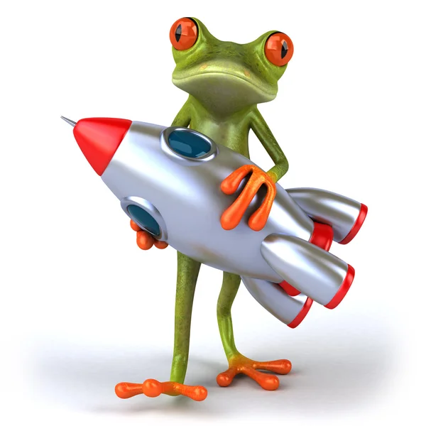 Fun frog — Stock Photo, Image