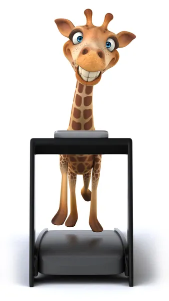 Fun giraffe — Stock Photo, Image