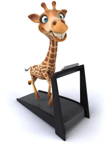 Spaßgiraffe — Stockfoto