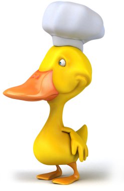 eğlenceli bir ördek