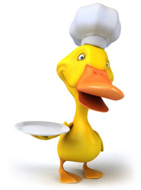 eğlenceli bir ördek