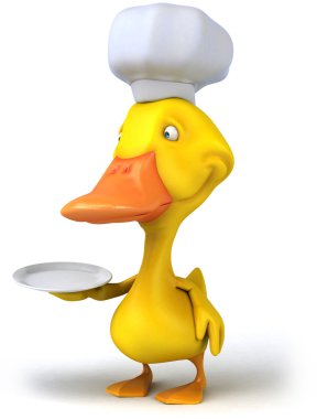 eğlenceli bir ördek