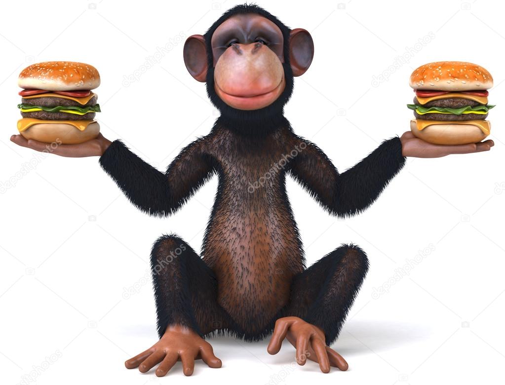 Macacos engraçados imagem de stock. Imagem de comer, quente - 66052971