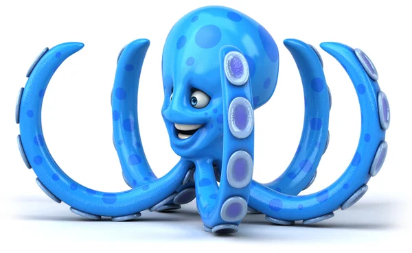 Modrá chobotnice — Stock fotografie