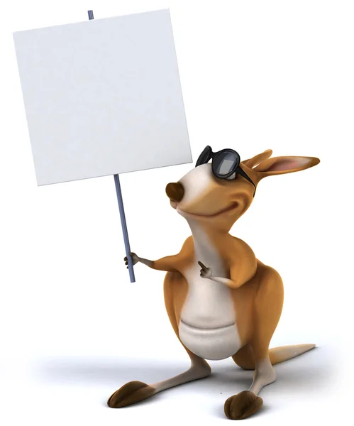 Fun kangaroo — Stock Photo, Image