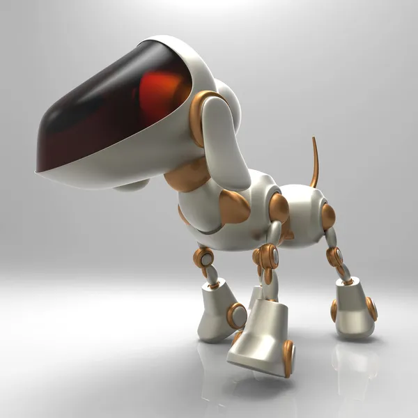 Robot dog — Fotografie, imagine de stoc