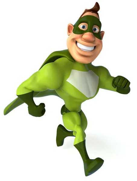 Superhéroe verde —  Fotos de Stock