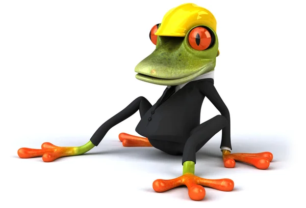 青蛙工人 — 图库照片
