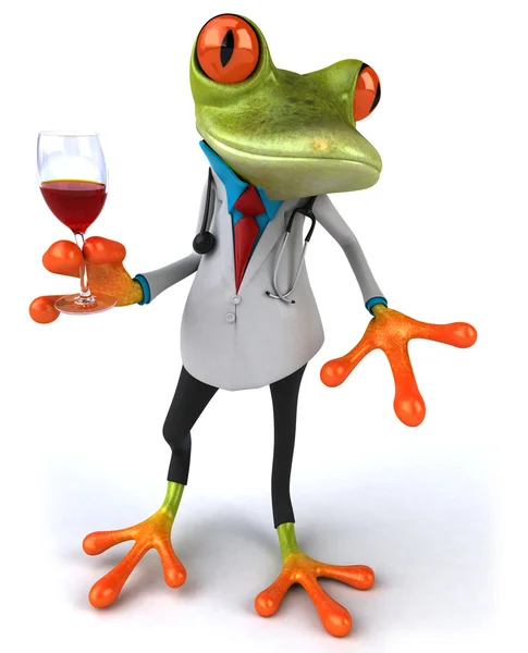 Frog doctor — Stock Photo, Image