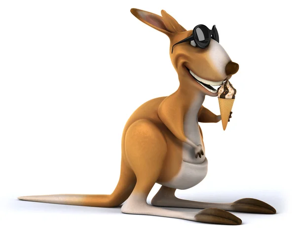 Fun kangaroo — Stock Photo, Image