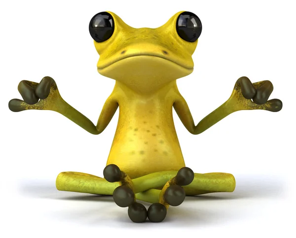 Дзен жаба — стокове фото