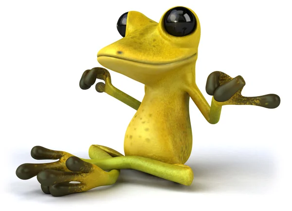 Zen frog — Stock Photo, Image
