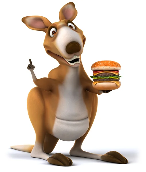 Fun kangaroo — Stock Photo, Image