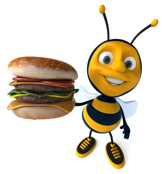 Leuke bee — Stockfoto