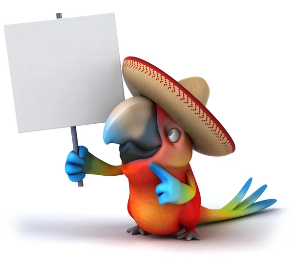 Fun Parrot — Stock Photo, Image