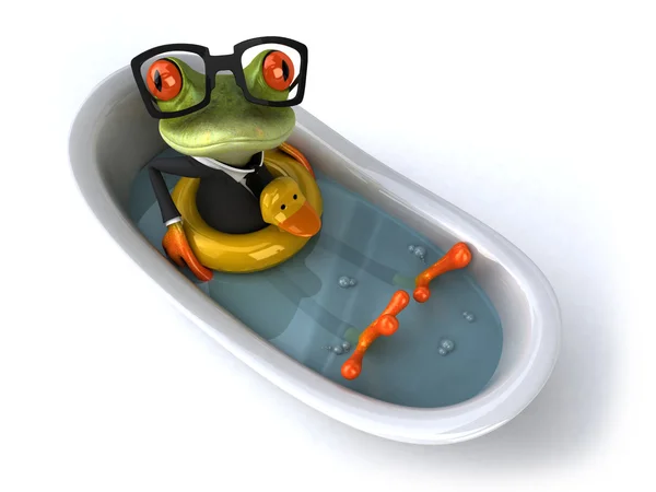 Business frog — Stock Photo, Image