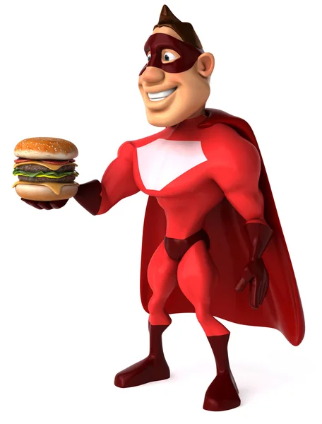 Superhero 3d — Stock Photo, Image