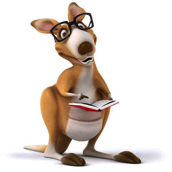 Intelligens kenguru — Stock Fotó