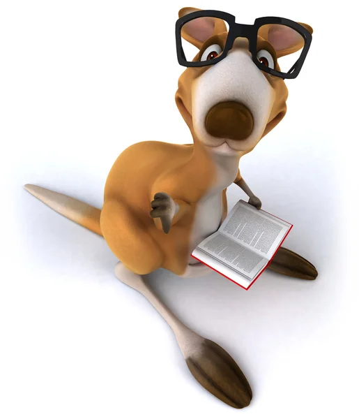 Smart kangaroo — Stock Photo, Image