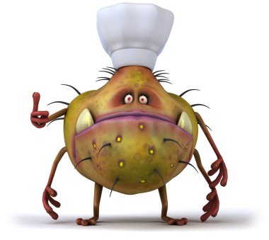 Germ chef clipart