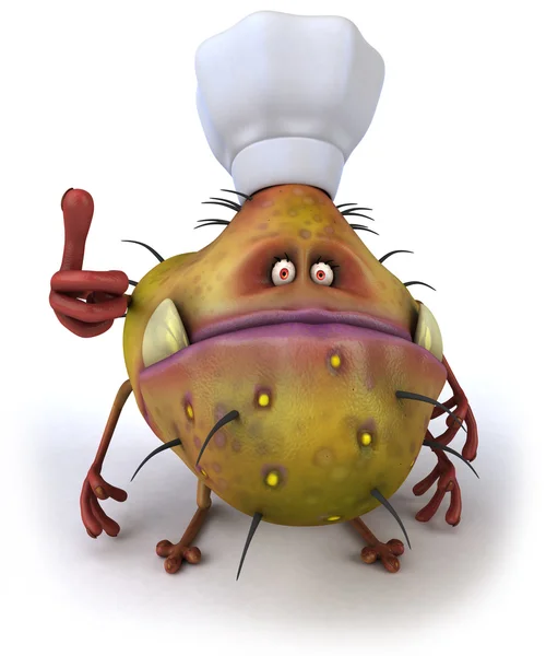 Germ chef — Stock Photo, Image