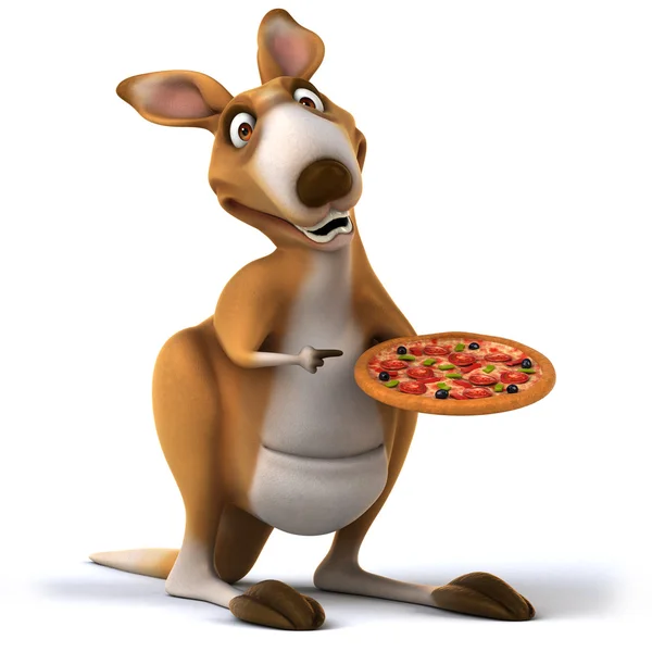 Fun kangaroo — Stock Photo, Image