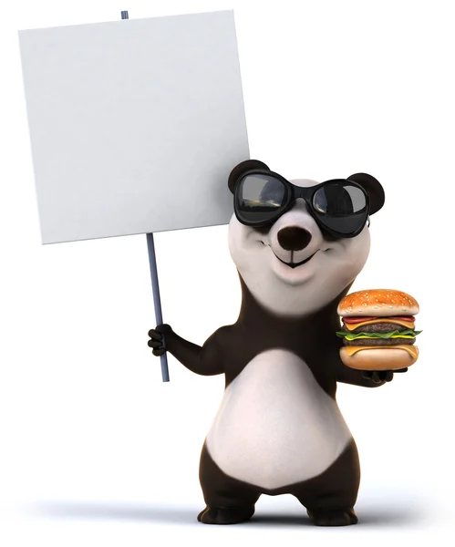 Fun panda — Stock Photo, Image