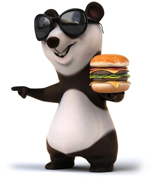 Fun panda — Stock Photo, Image