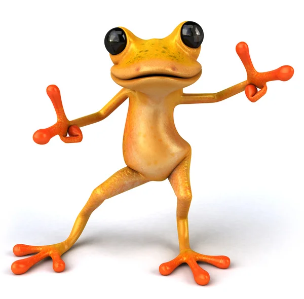Весело жаба — стокове фото