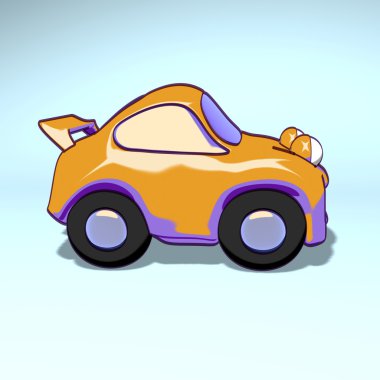 eğlenceli bir araba