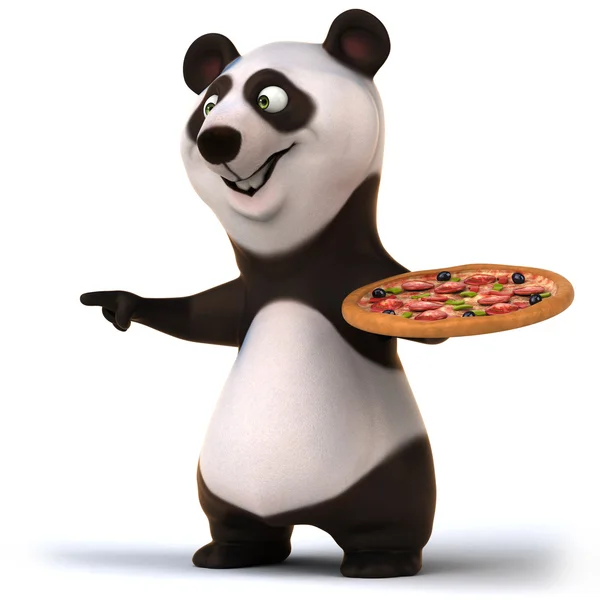 Panda divertente — Foto Stock