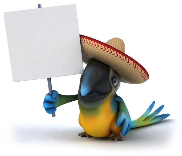 Parrot 3d — Stock Photo, Image