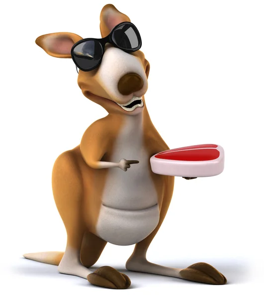 Fun kangaroo — Stock Photo, Image