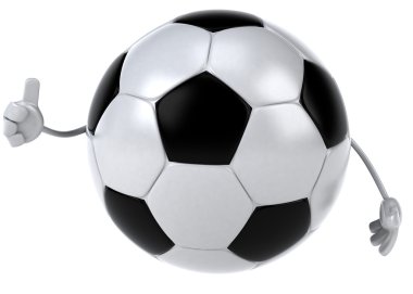 Futbol topu illüstrasyon