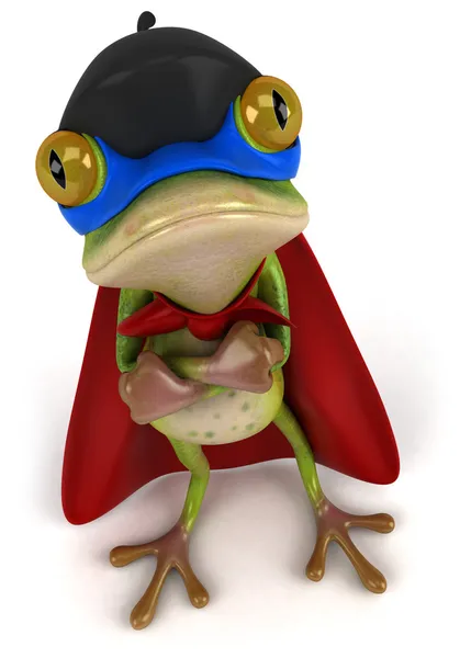 超级青蛙 — 图库照片