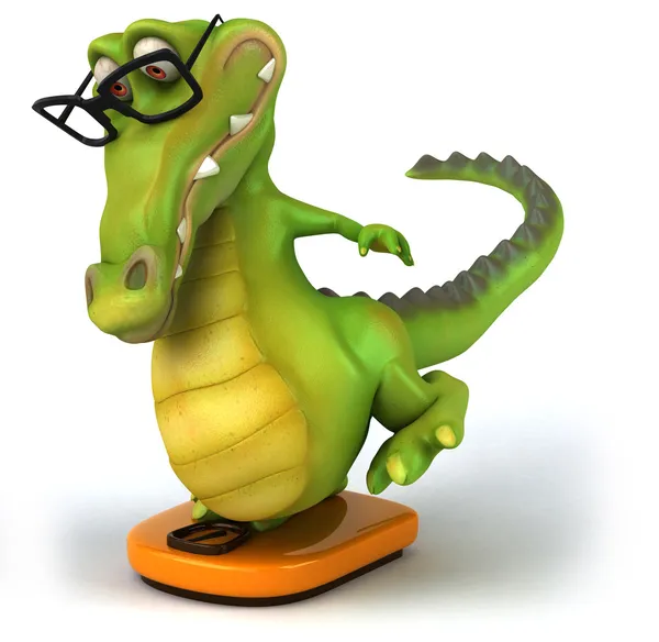Zabawa krokodyl — Zdjęcie stockowe