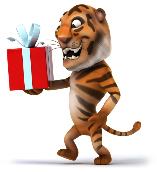 Fun Tiger illustration — Stock Photo, Image