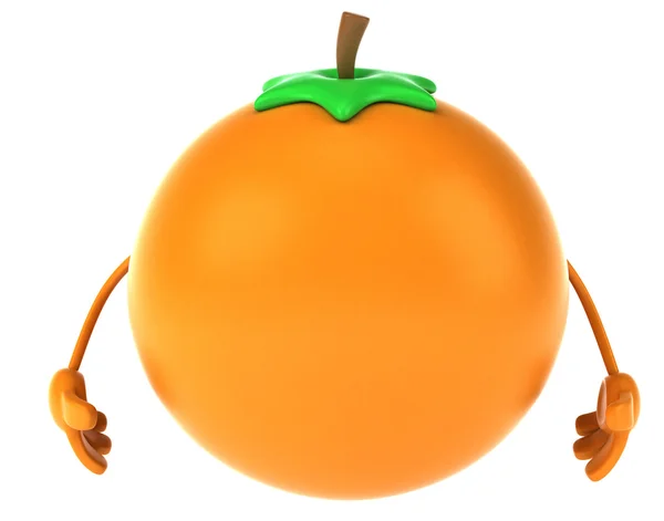 Fun orange illustration — Stock Photo, Image